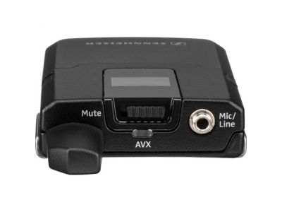 Sennheiser AVX-MKE2 SET Sistema de microfone de lapela sem fio para montagem em câmera digital (1,9 GHz)