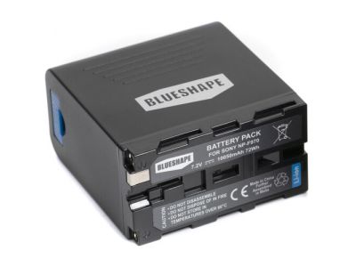 Blueshape - Bateria para Sony NP-F970 DV Power Pack (7,2 V, 10,050 mAh, 72 Wh)