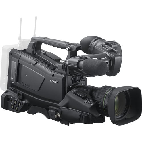 Kit de filmadora com lente zoom e foco manual Sony PXW-X400KC 20x